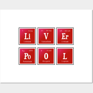 Liverpool | Periodic Table of Elements Posters and Art